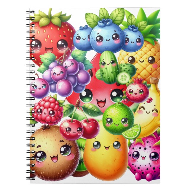 Cuaderno Fruta feliz (Frente)