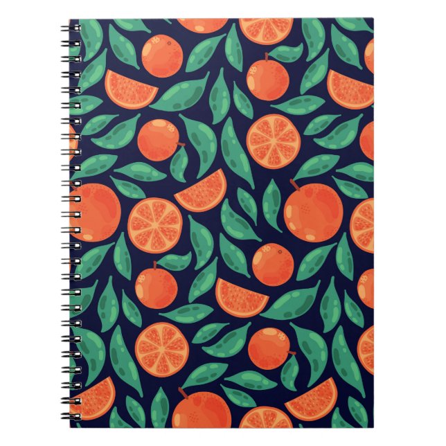 Cuaderno Fruta naranja: inmaculada inmaculada (Frente)