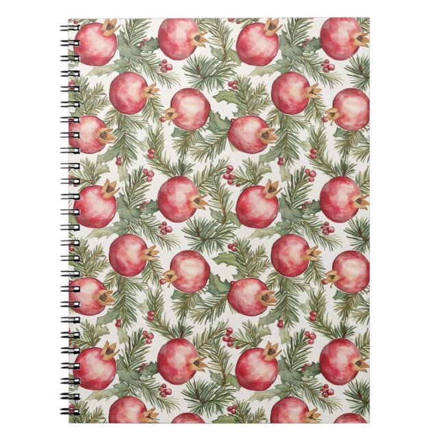 Cuaderno Fruta Roja Granada (Frente)