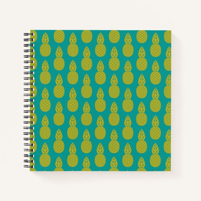 Cuaderno Fruta tropical de la piña (Anverso)