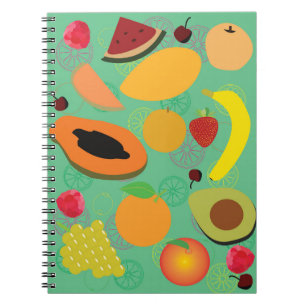 Cuaderno Frutas