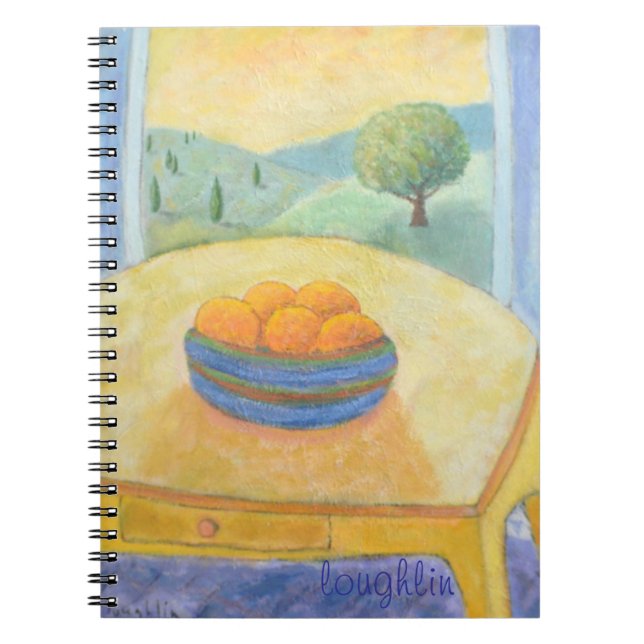 Cuaderno Frutas por bloc de notas de ventana (Frente)