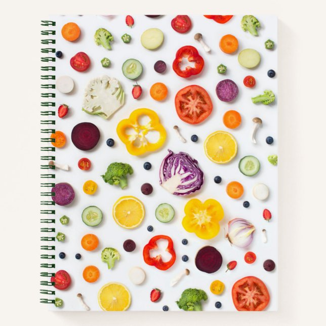 Cuaderno Frutas y hortalizas (Anverso)