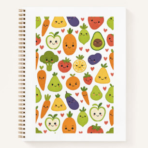 Cuaderno Frutas y Verduras Deliciosas