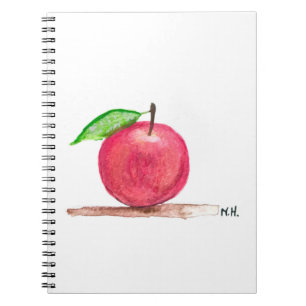 Cuaderno Fruto de manzana roja