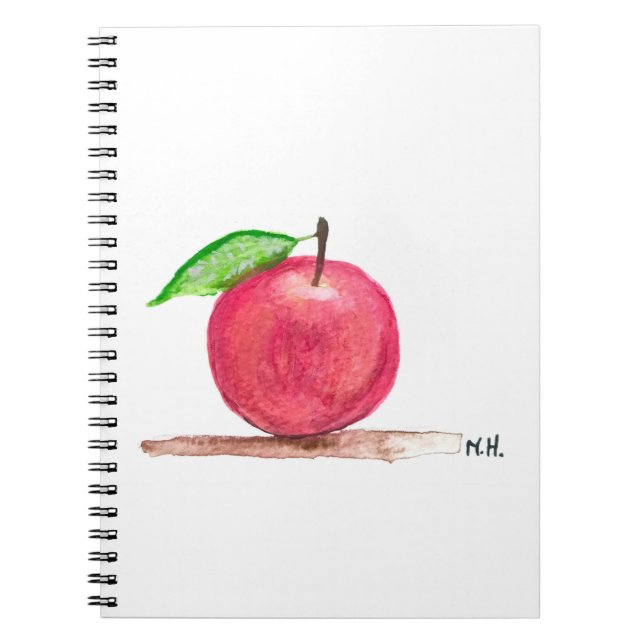 Cuaderno Fruto de manzana roja (Frente)