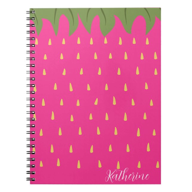 Cuaderno Fruto Fresa (Frente)