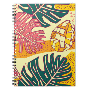 Cuaderno Frutos tropicales, diseño de patrones