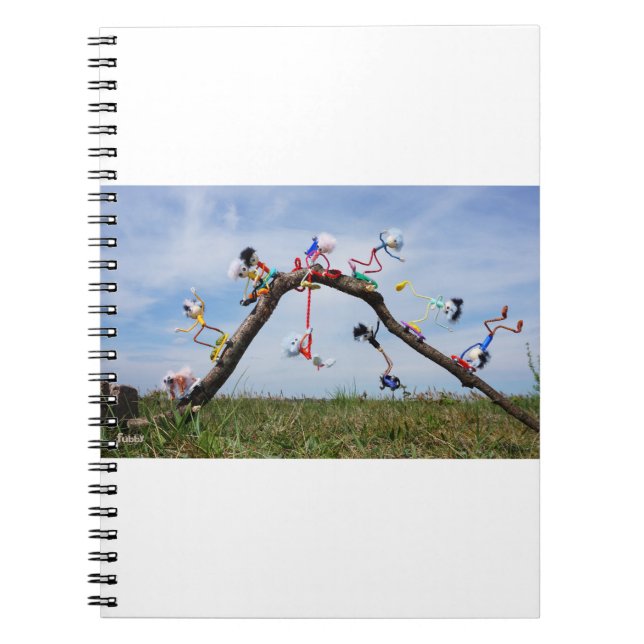 Cuaderno Fubby's die aan het Skaten zijn. (Frente)