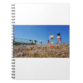 Cuaderno Fubby's die korfballen, winnen of verliezen.