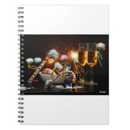 Cuaderno Fubby's met Jaarwisseling bij feestdagen.
