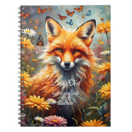 Cuaderno Fuchs auf der Wiese