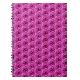 Cuaderno Fuchsia Ranunculus - Diseño floral moderno