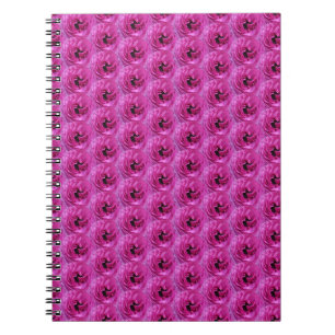Cuaderno Fuchsia Ranunculus - Diseño floral moderno