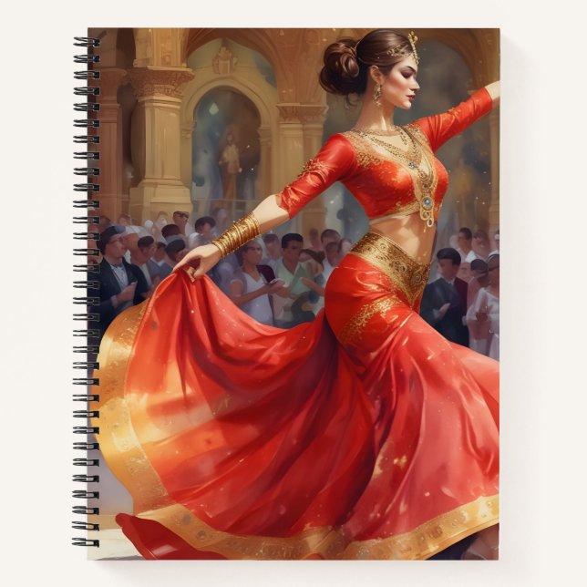 Cuaderno Fuego de Bollywood (Anverso)