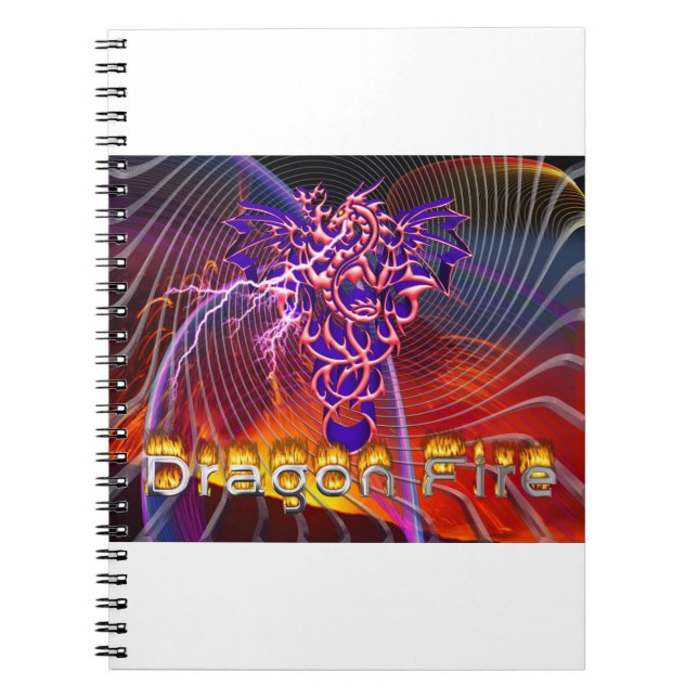 Cuaderno Fuego de Dragón  (Frente)