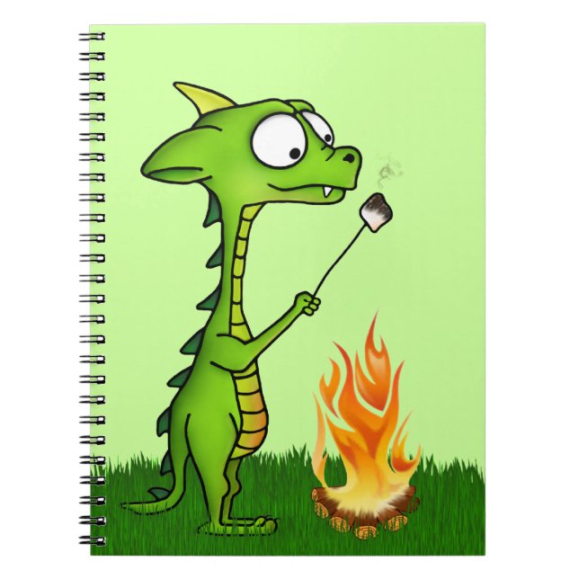 Cuaderno Fuego de dragón (Frente)