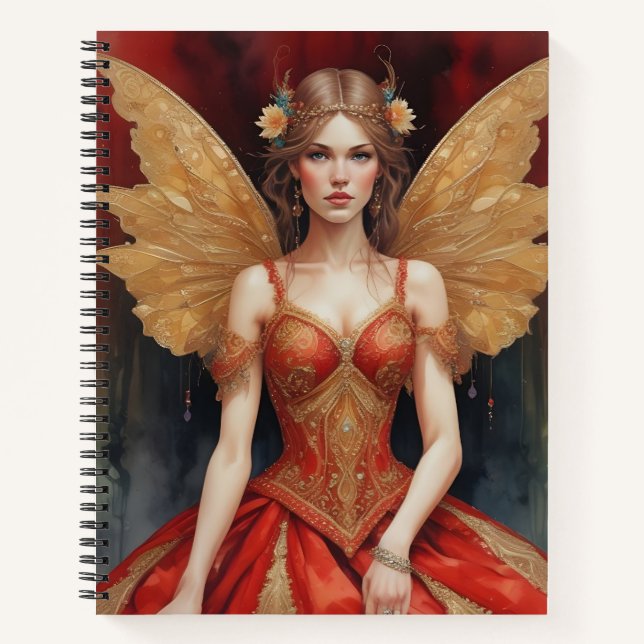 Cuaderno Fuego de Ensueño (Anverso)