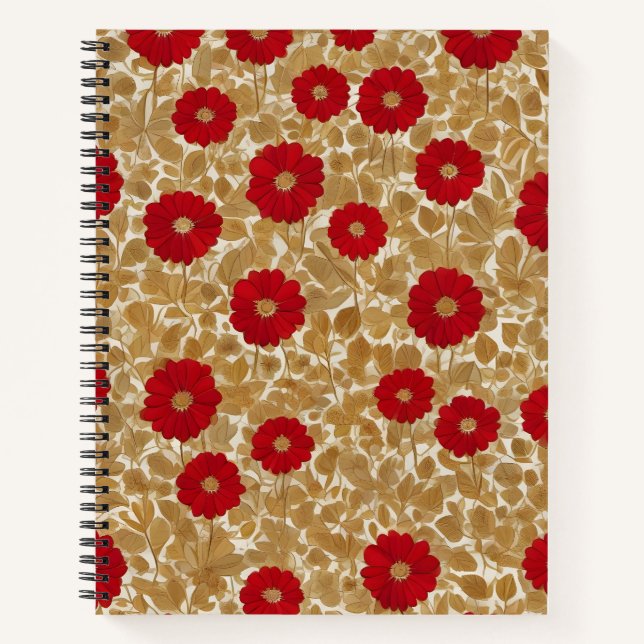 Cuaderno Fuego Dorado (Anverso)