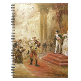 Cuaderno Fuego en la embajada austríaca (aceite en lona)