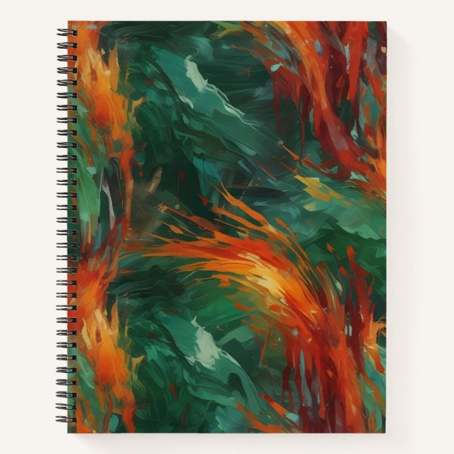 Cuaderno Fuego en la Jungla (Anverso)