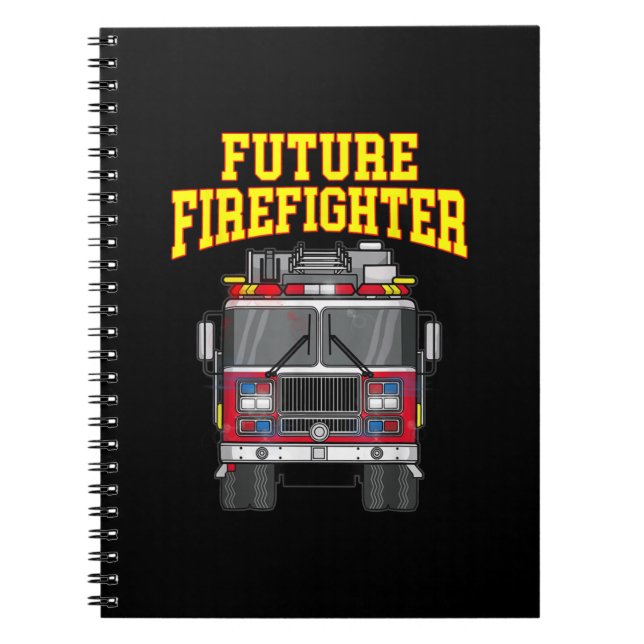 Cuaderno Fuego Futuro De Niños Sobrantes De Papá (Frente)