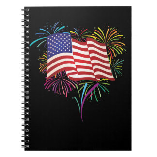 Cuaderno Fuegos artificiales 4tos del americano de julio