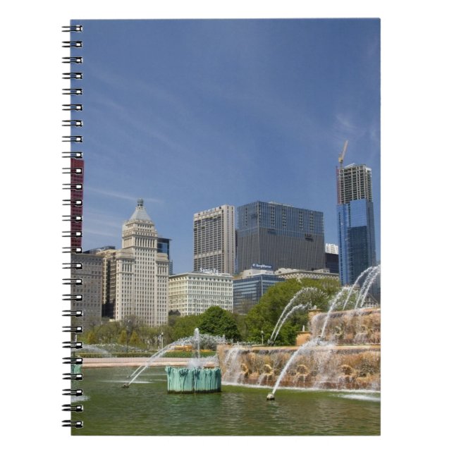 Cuaderno Fuente de Buckingham, ubicada en Grant Park, 2 (Frente)
