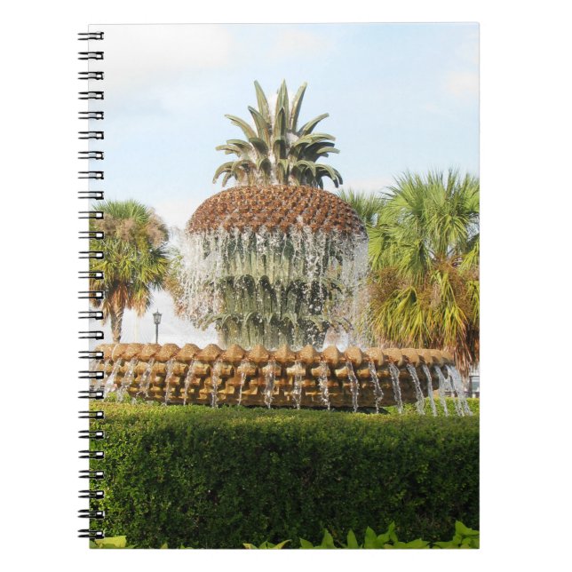 Cuaderno Fuente de la piña del SC de Charleston, parque de (Frente)