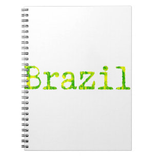 Cuaderno Fuente verde y amarilla de Brasil