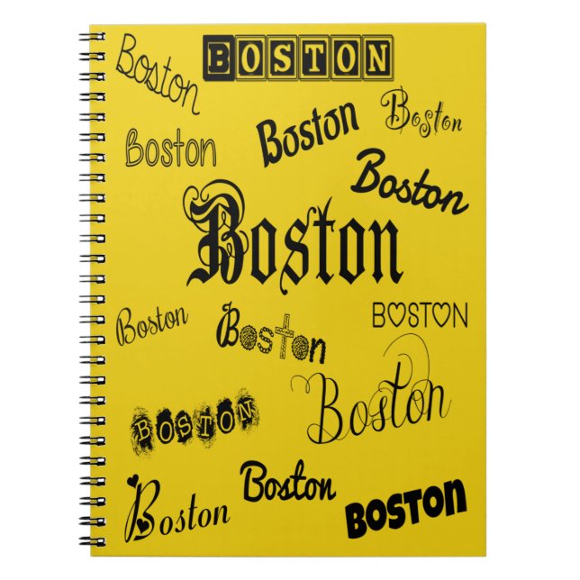 Cuaderno Fuentes negras de Boston (Frente)