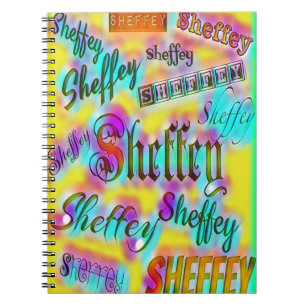Cuaderno Fuentes Sheffey - Arcoiris amarillo y rosa