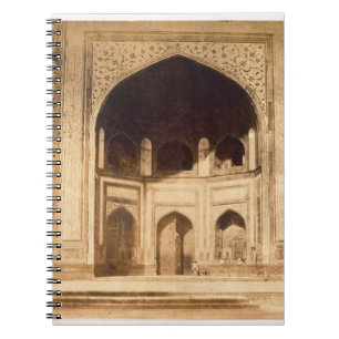 Cuaderno Fuera del Taj Mahal, ilustrado probablemente en el