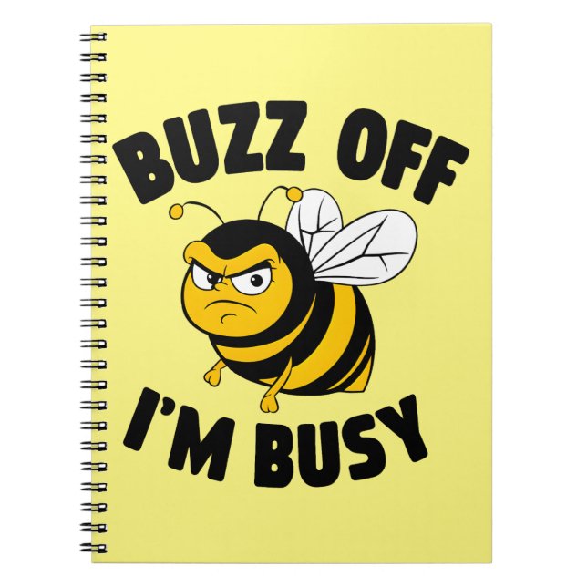 Cuaderno ¡Fuera Estoy Ocupado! (Frente)