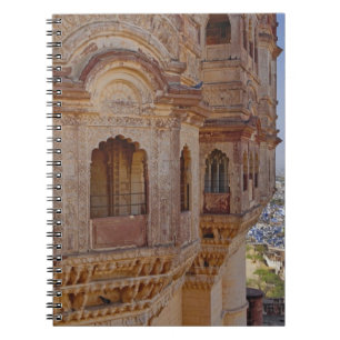 Cuaderno Fuerte de Mehrangarh dominando Jodhpur, El Azul