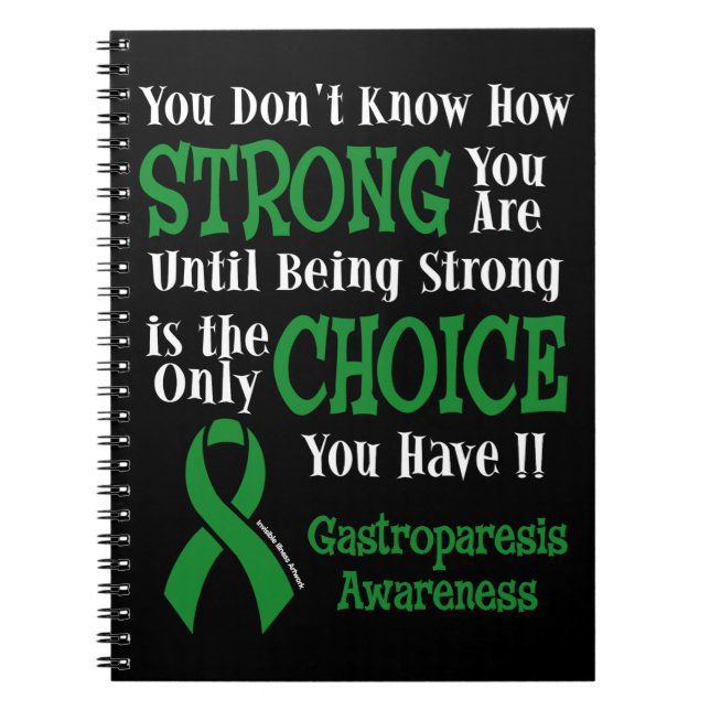 Cuaderno Fuerte/Elección...Gastroparesis (Frente)