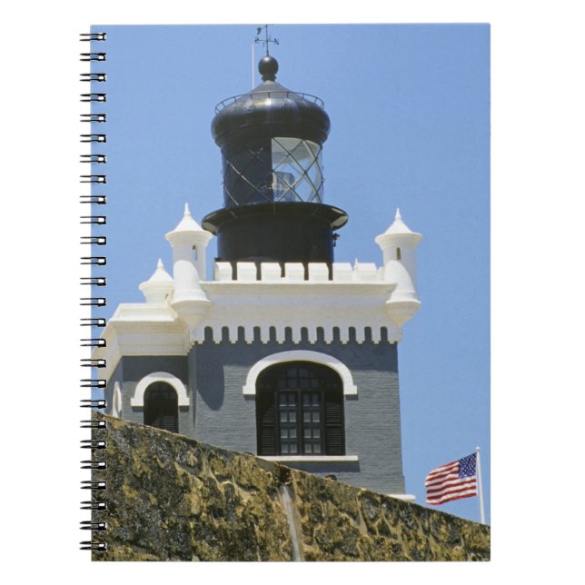 Cuaderno Fuerte San Felipe del Morro gris almenado (Frente)