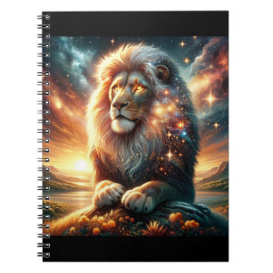 Cuaderno Fuerza Astrológica del León León Espacio Galáctico
