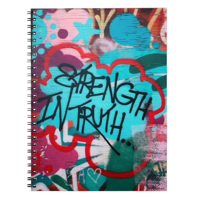 Cuaderno Fuerza En El Grafiti De La Verdad (Frente)