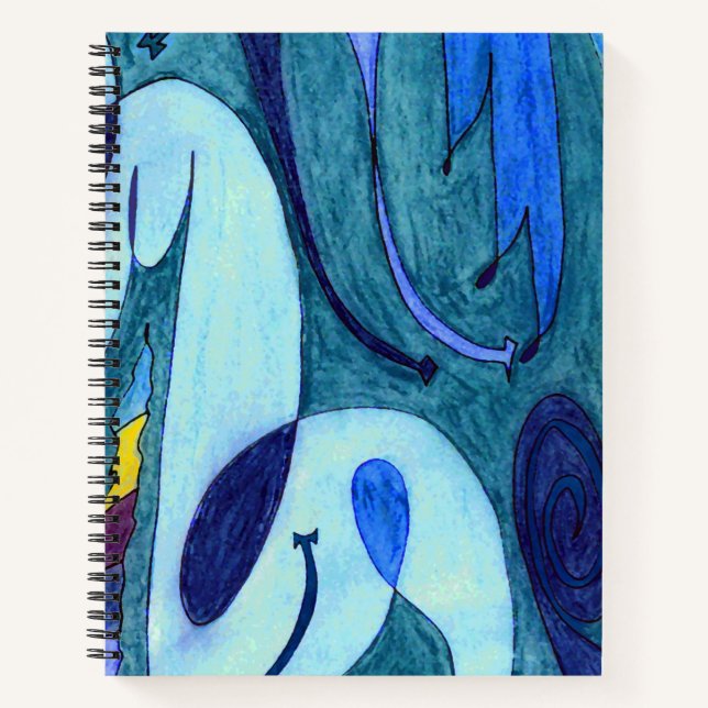 Cuaderno Fumes azules (Anverso)