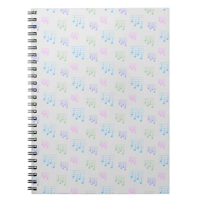 Cuaderno Fun and Fancy Ukulele Tuning Song Music Note (Frente)