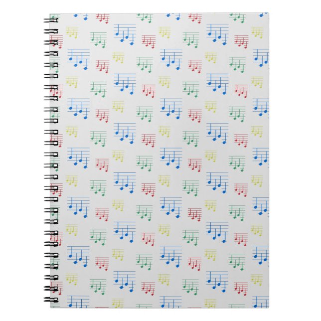 Cuaderno Fun and Fancy Ukulele Tuning Song Music Note (Frente)