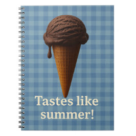 Cuaderno Fun Blue Spiral School Notebook