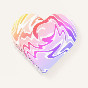 Cuaderno Fun Colorful Liquid Swirl