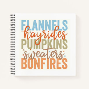 Cuaderno Fun Fall Vibes