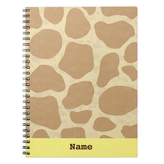 Cuaderno Fun Personalised Giraffe (Frente)