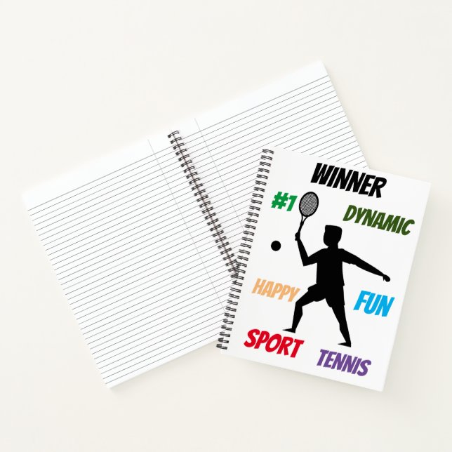 Cuaderno Fun player tennis  (Interior)