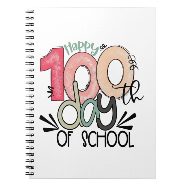 Cuaderno Fun Teacher & Student 100th Day School Journal (Frente)