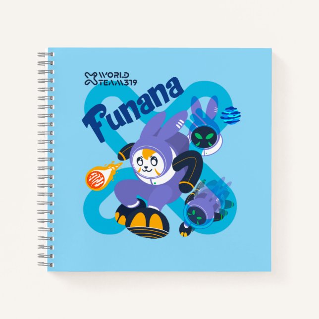 Cuaderno Funana Notebook (Anverso)