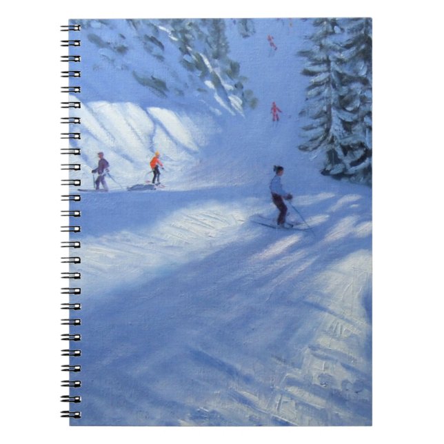Cuaderno Funcionamiento de esquí de Morzine (Frente)